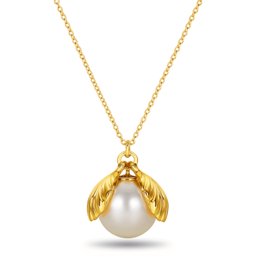 Pearl Discovery Gold Pendant