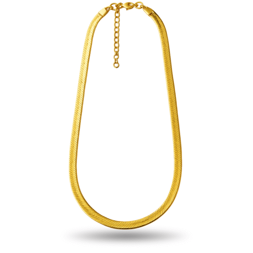 Gold Snake Chain Necklace